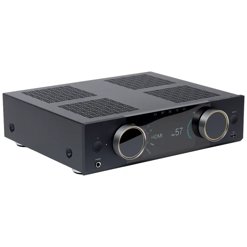 Onkyo Muse Y-50 Network Streamer and Integrated High Power Amplifier in Black - Audiolab