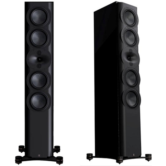 Perlisten R7t Tower Speaker Pair in Black (Demo) - Audiolab