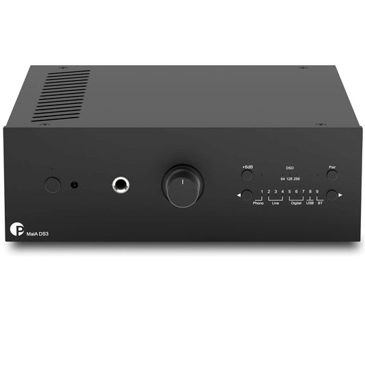 Pro-Ject MaiA DS3 Stereo Integrated Amplifier With 9 Inputs in Black - Audiolab