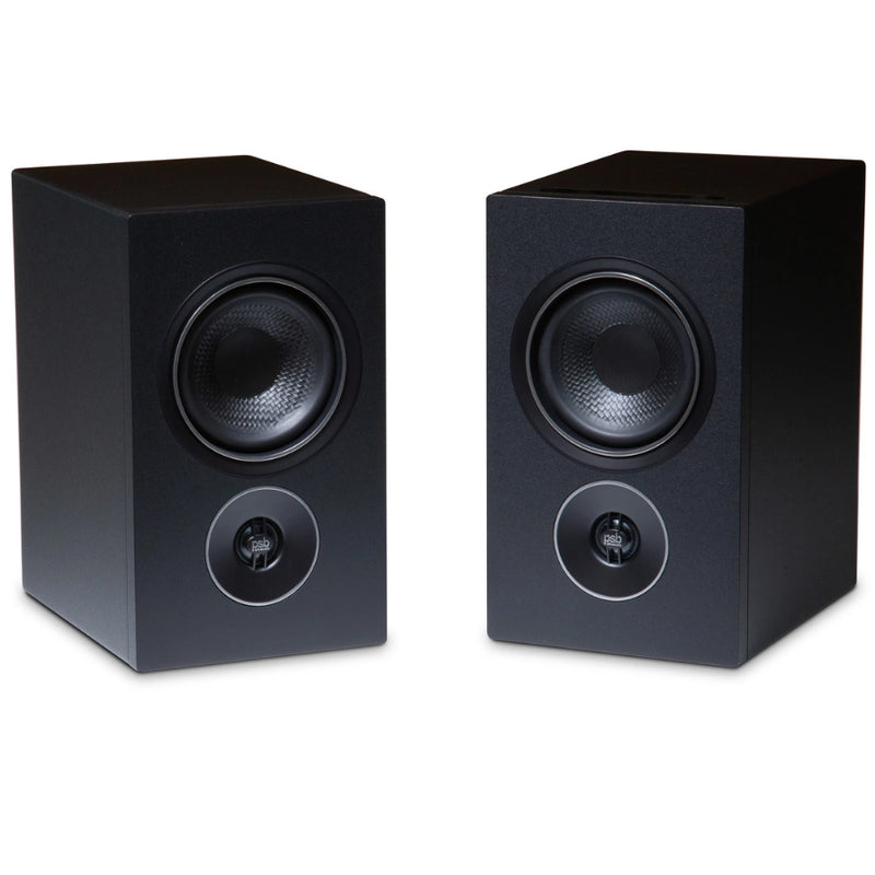 PSB iQ1 BluOS Streaming Powered Speaker in Black (Pair) - Audiolab