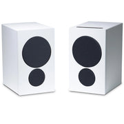 PSB iQ1 BluOS Streaming Powered Speaker in White (Pair) with Grilles - Audiolab