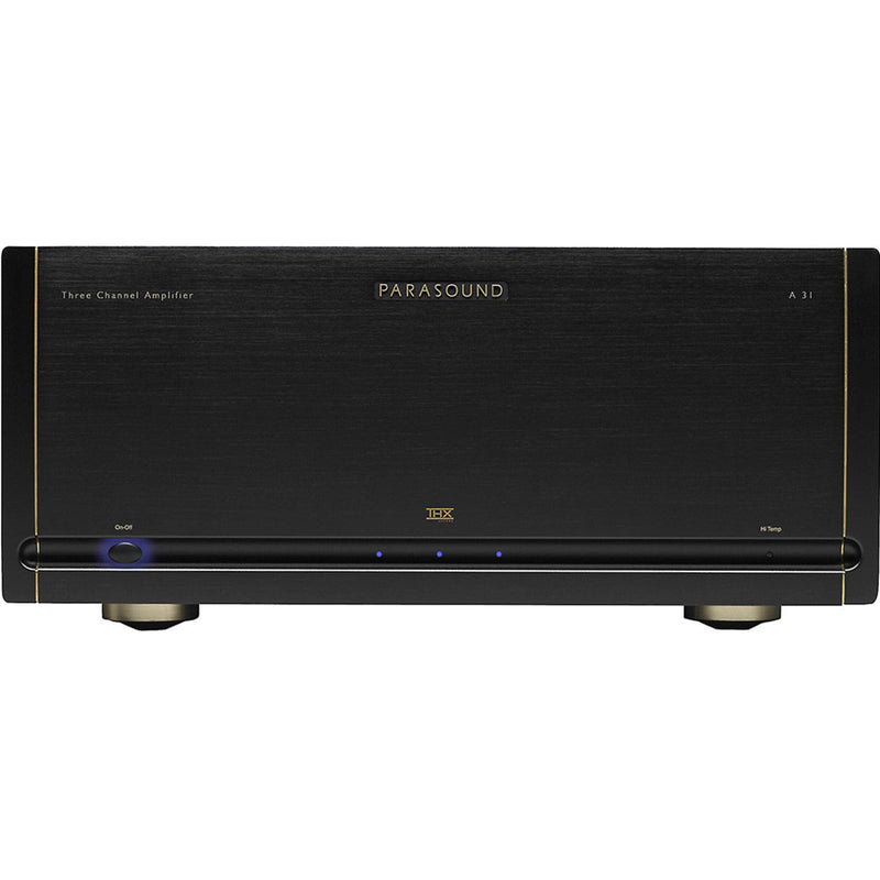Parasound A31 Three Channel Power Amplifier | Best Parasound A31 Three Channel Power Amplifier | Parasound A31 Three Channel Power Amplifier Reviews | Audiolab Home Audio