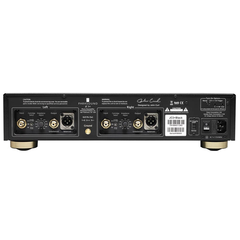 Parasound JC3+ Phono Preamplifier | Best Parasound JC3+ Phono Preamplifier | Parasound JC3+ Phono Preamplifier Reviews | Audiolab Home Audio