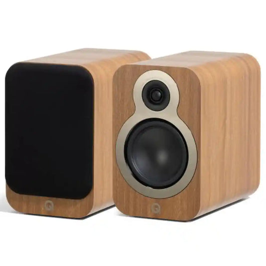 Q Acoustics 3020c Bookshelf Speaker in Pin Oak (Pair)