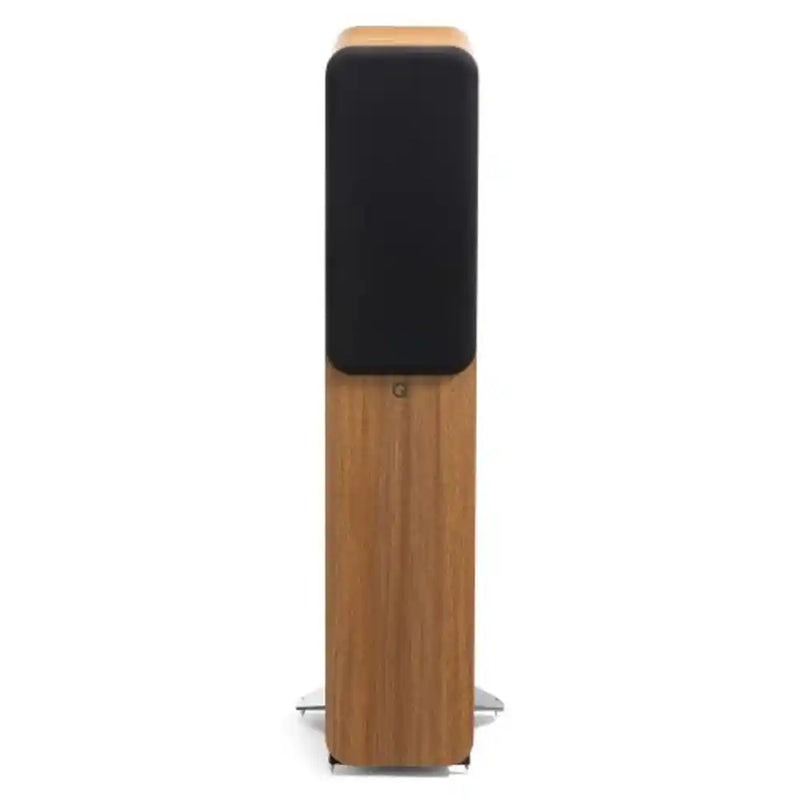 Q Acoustics 3050C High Performance Floorstanding Speaker in Pin Oak (Pair) with Grille - Audiolab