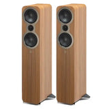 Q Acoustics 3050C High Performance Floorstanding Speaker in Pin Oak (Pair) - Audiolab