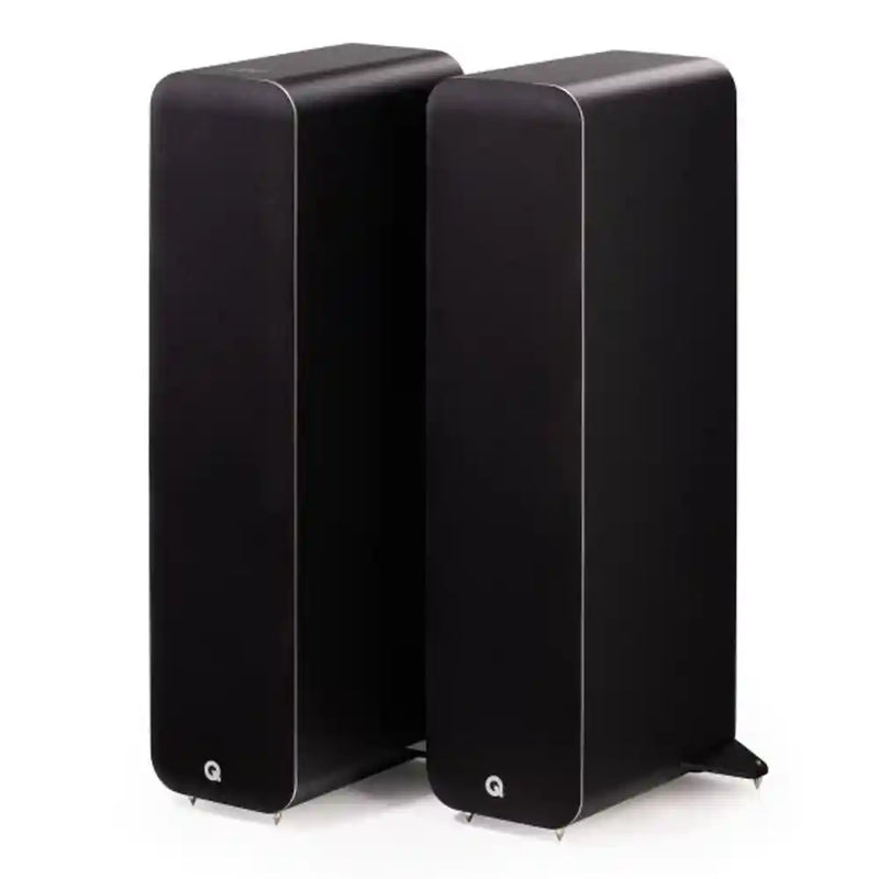 Q Acoustics M40 HD Wireless Music System Floorstanding Speaker in Black (Pair) - Audiolab