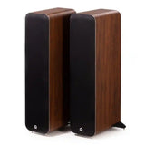 Q Acoustics M40 HD Wireless Music System Floorstanding Speaker in Walnut (Pair) - Audiolab