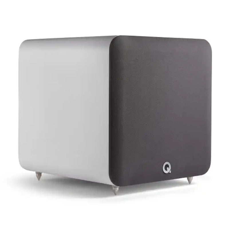 Q Acoustics Q Sub100 Subwoofer in Satin White - Audiolab