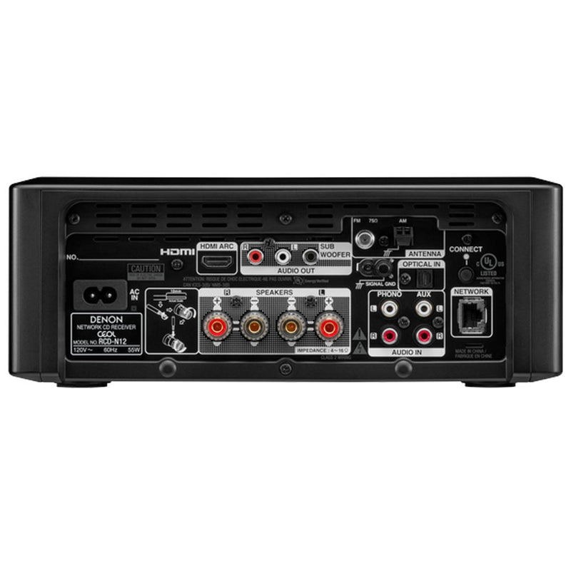 Denon RCD-N12 Mini All-In-One Hi-fi System - With Cd Player, Radio & Heos Built In | Best Denon RCD-N12 Mini All-In-One Hi-fi System - With Cd Player, Radio & Heos Built In | Denon RCD-N12 Mini All-In-One Hi-fi System - With Cd Player, Radio & Heos Built In Reviews | Audiolab Home Audio