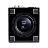 REL Acoustics Tzero MKIII Down-firing Powered Subwoofer in Black