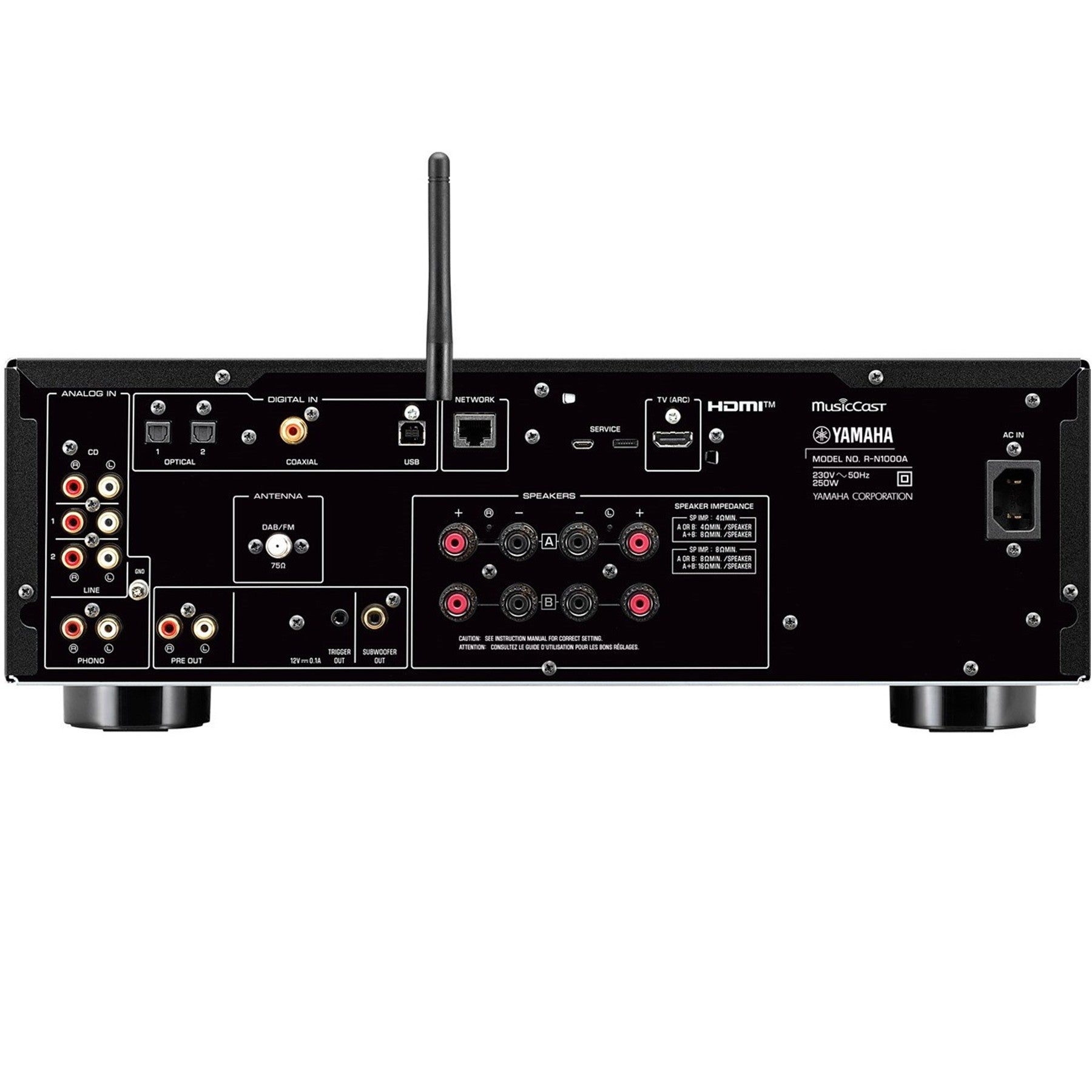 Yamaha R-N1000A Network Receiver With 100 Watts Per Channel | Best Yamaha R-N1000A Network Receiver With 100 Watts Per Channel | Yamaha R-N1000A Network Receiver With 100 Watts Per Channel Reviews | Audiolab Home Audio