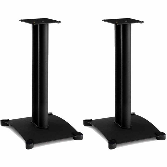 Sanus SF22-B1 Heavy Duty Speaker Stands for Bookshelf Speakers up to 35 lbs (Pair)