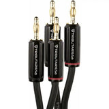 Tributaries Series 4 UL Rated Speaker Cable (Banana Plug) - 8ft