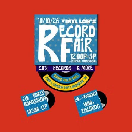 Vinyl Lab's Record Fair At The Oxford Valley Mall