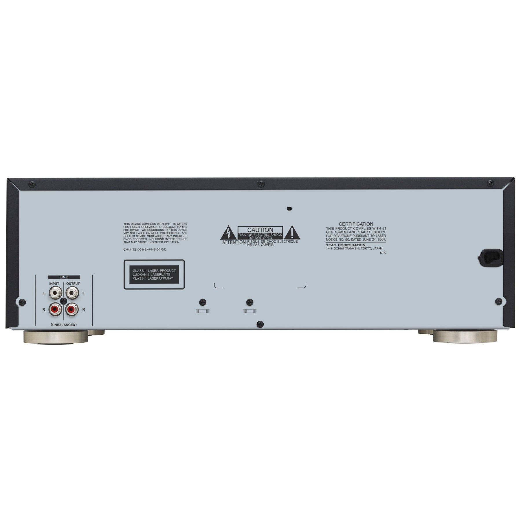 TEAC AD-850-SE Cassette Deck CD Player - Audiolab