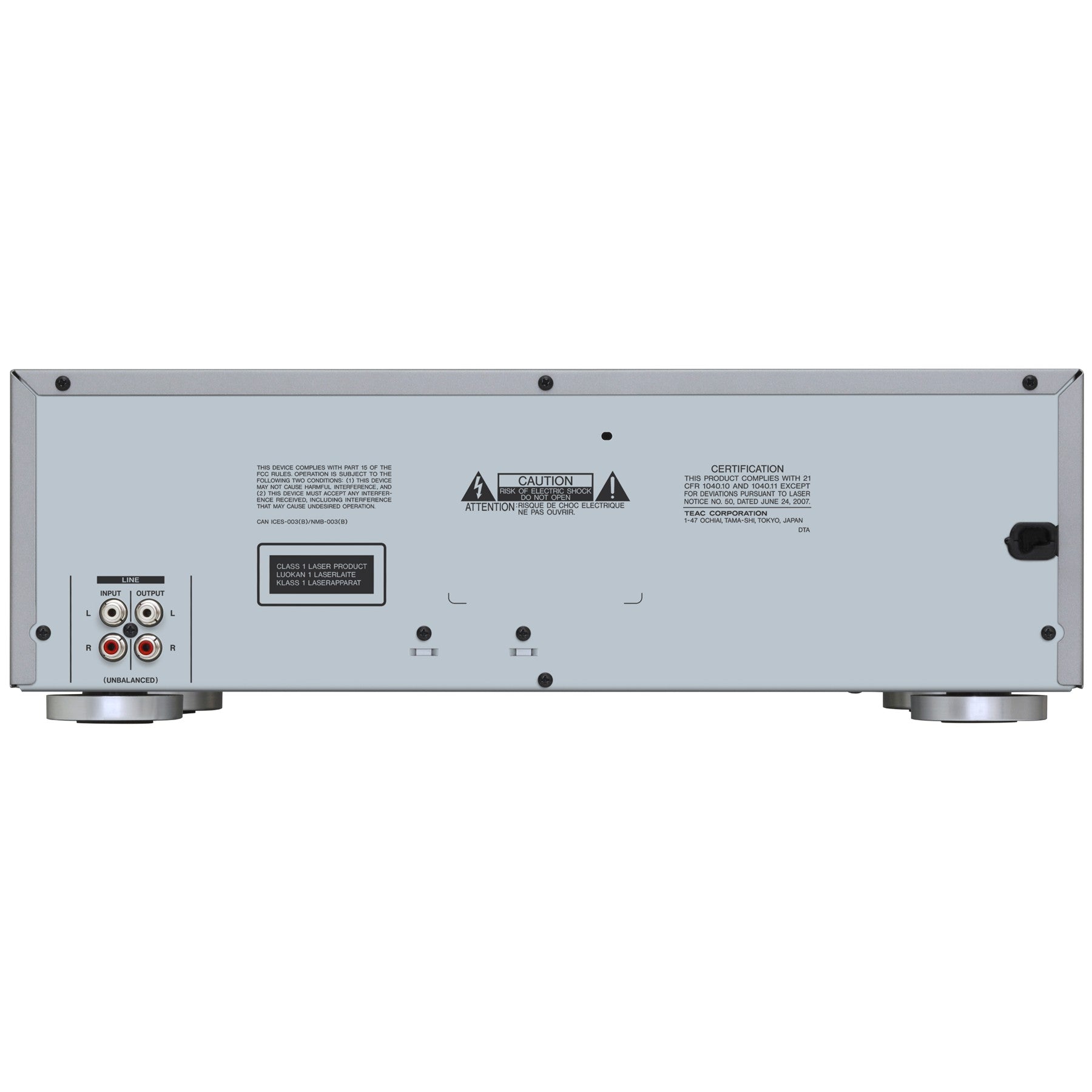 TEAC AD-850-SE Cassette Deck CD Player - Audiolab