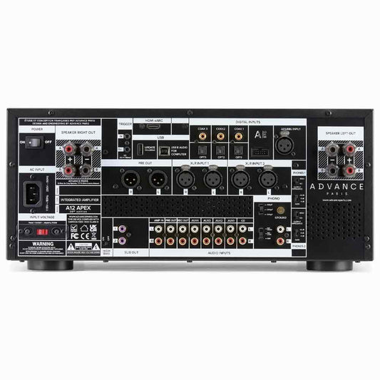 Advance Paris A12 APEX Integrated Amplifier - Audiolab