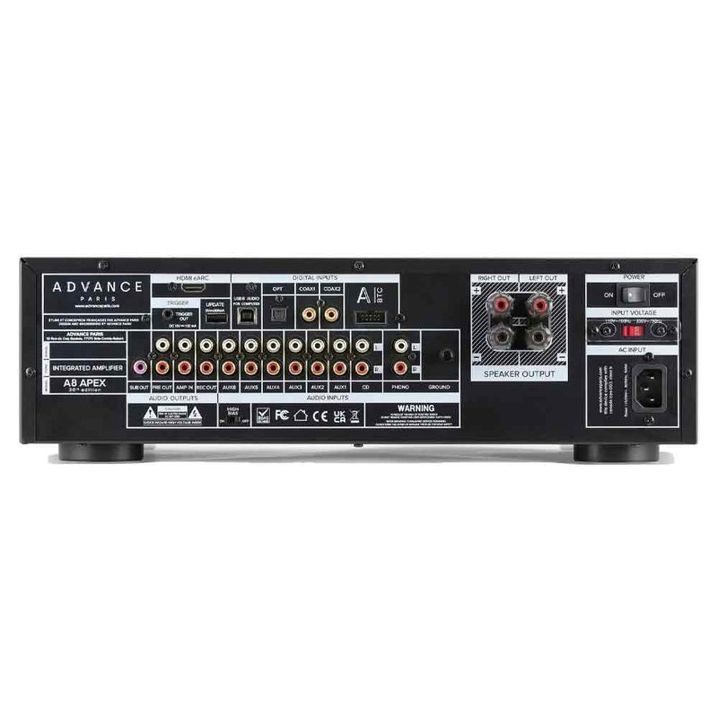 Advance Paris A8 APEX Integrated Amplifier - Audiolab