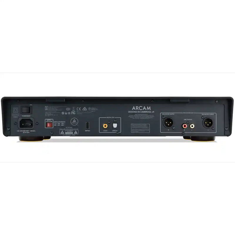 Arcam CD25 CD Player Rear Panel - Audiolab