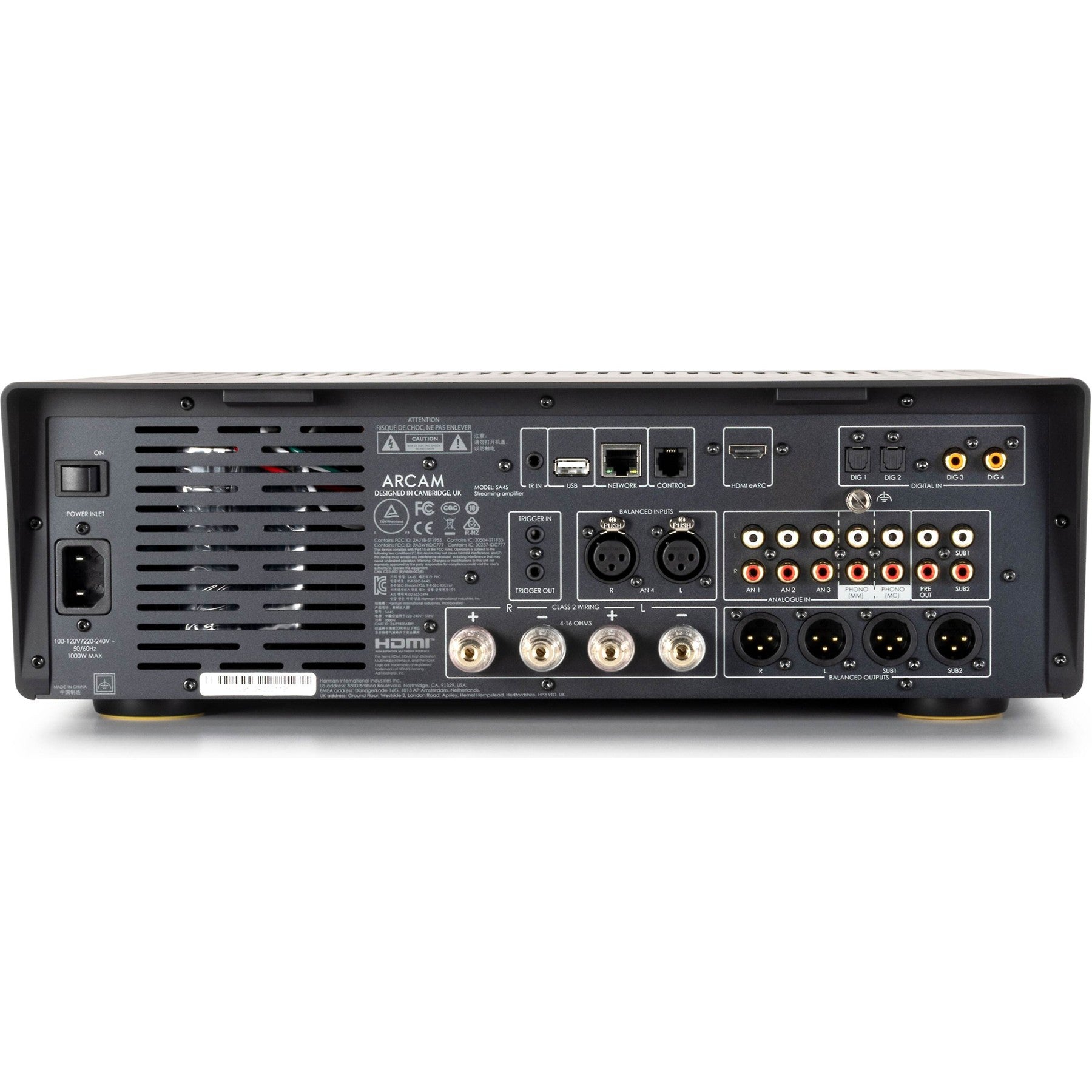 Arcam SA45 Streaming Integrated Amplifier - Audiolab