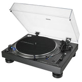 Audio-Technica AT-LP140XP Direct-Drive Professional DJ Turntable/Record Player in Black