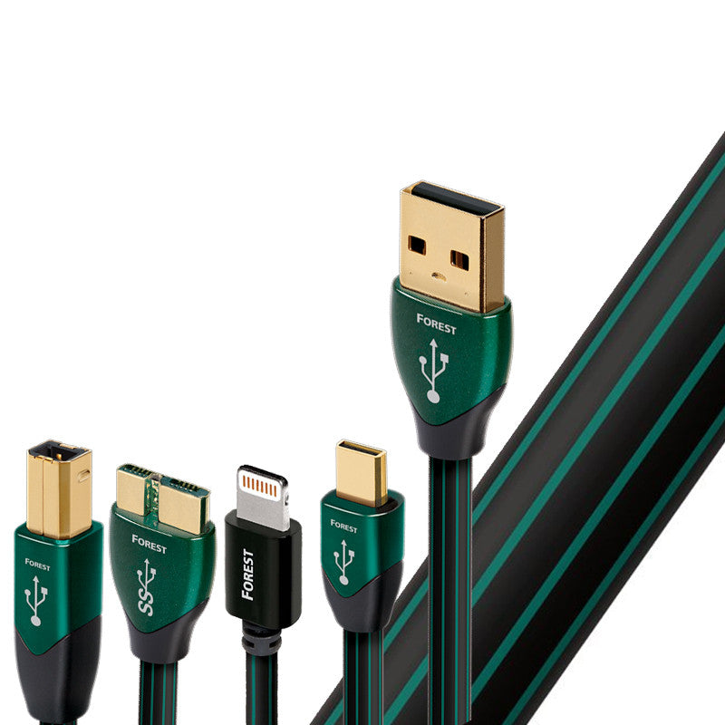 AudioQuest Forest USB Cable (Single) | Best AudioQuest Forest USB Cable (Single) | AudioQuest Forest USB Cable (Single) Reviews | Audiolab Home Audio