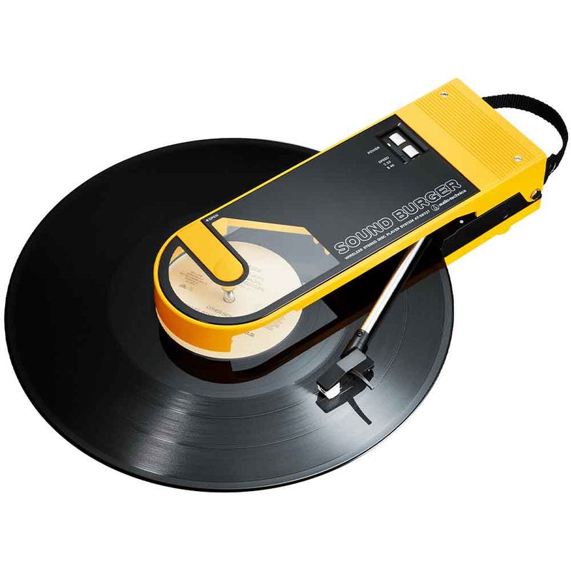 Audio-Technica AT-SB727 Sound Burger - Portable Bluetooth Turntable | Best Audio-Technica AT-SB727 Sound Burger - Portable Bluetooth Turntable | Audio-Technica AT-SB727 Sound Burger - Portable Bluetooth Turntable Reviews | Audiolab Home Audio