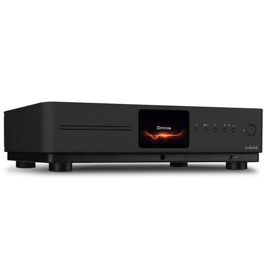 Audiolab Omnia Streaming Integrated Amp with Built-in CD Player in Black