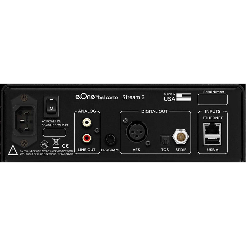 Bel Canto e.One Stream 2 Network Streamer | Best Bel Canto e.One Stream 2 Network Streamer | Bel Canto e.One Stream 2 Network Streamer Reviews | Audiolab Home Audio