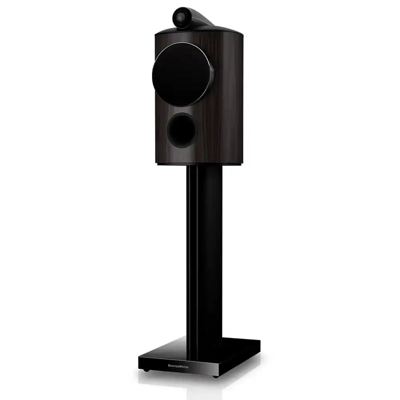 Bowers & Wilkins 805 D5 Reference Stand Mount Loudspeaker in Dark Walnut (Pair) with Grille - Audiolab