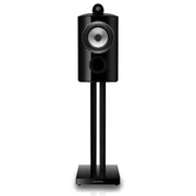 Bowers & Wilkins 805 D5 Reference Stand Mount Loudspeaker in Stealth Black (Pair) Front View - Audiolab
