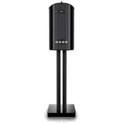 Bowers & Wilkins 805 D5 Reference Stand Mount Loudspeaker in Stealth Black (Pair) Rear View - Audiolab
