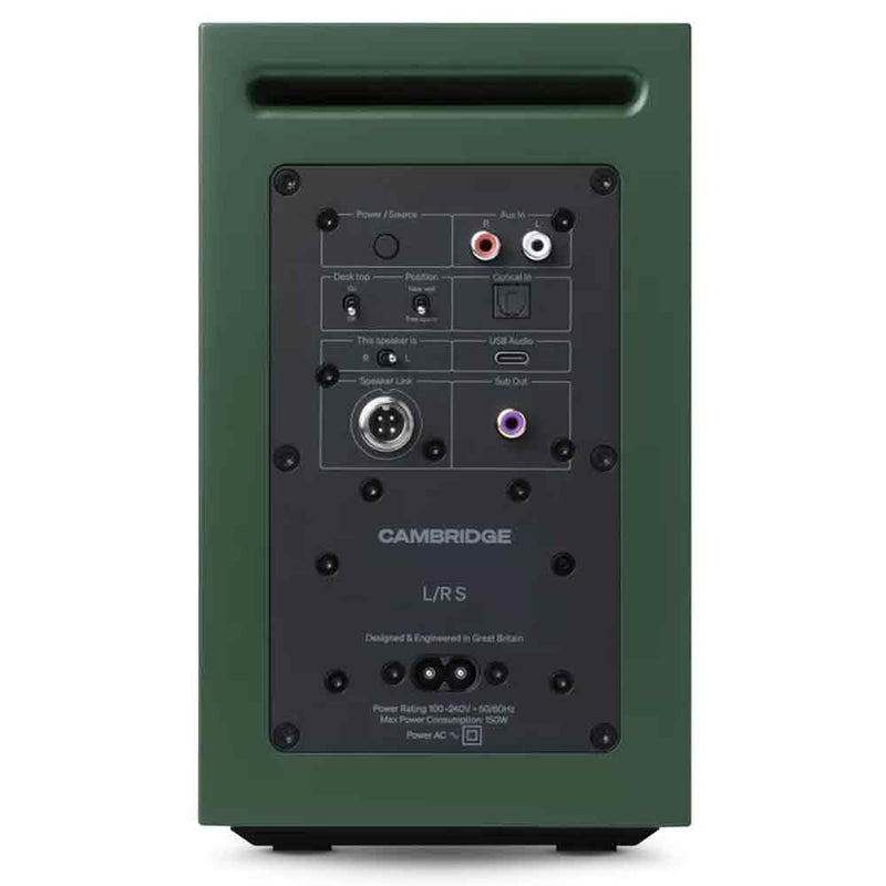 Cambridge Audio L/R S Compact Active Stereo Speaker (Pair) - Audiolab