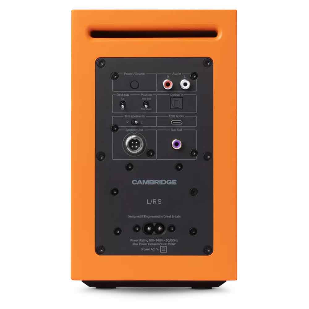 Cambridge Audio L/R S Compact Active Stereo Speaker (Pair) - Audiolab
