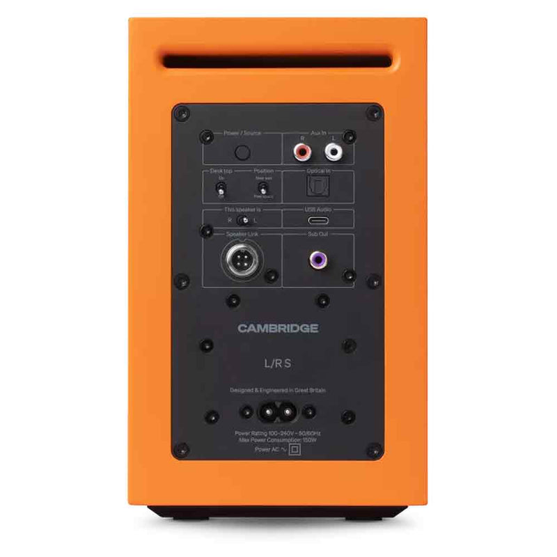Cambridge Audio L/R S Compact Active Stereo Speaker (Pair) - Audiolab