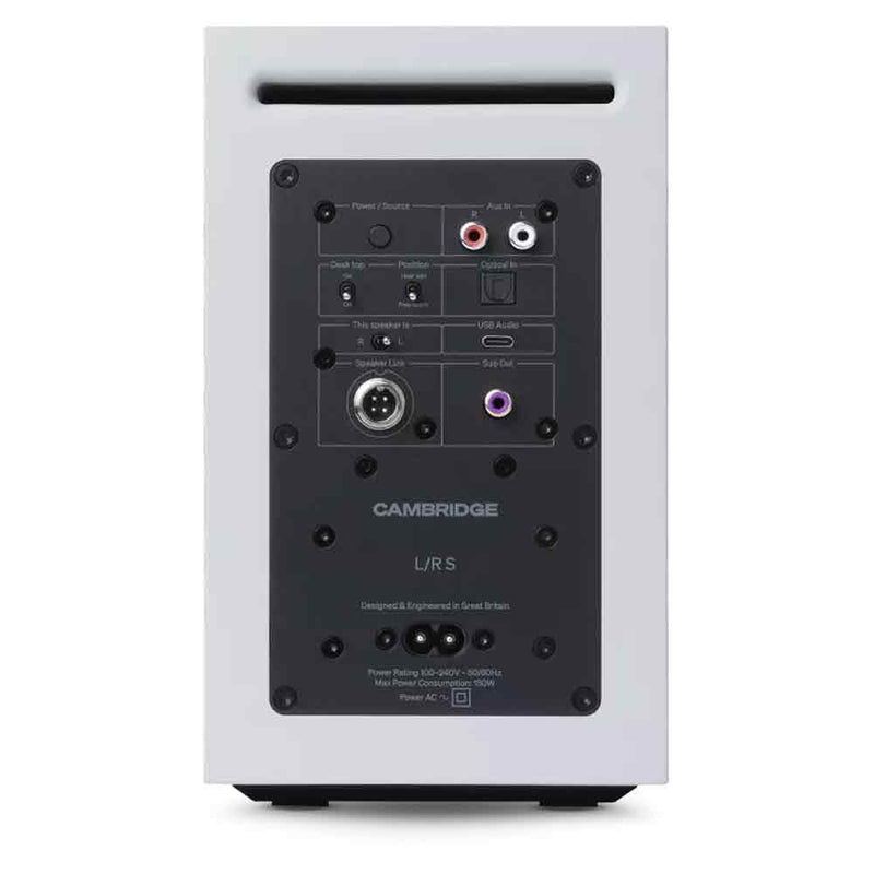 Cambridge Audio L/R S Compact Active Stereo Speaker (Pair) - Audiolab