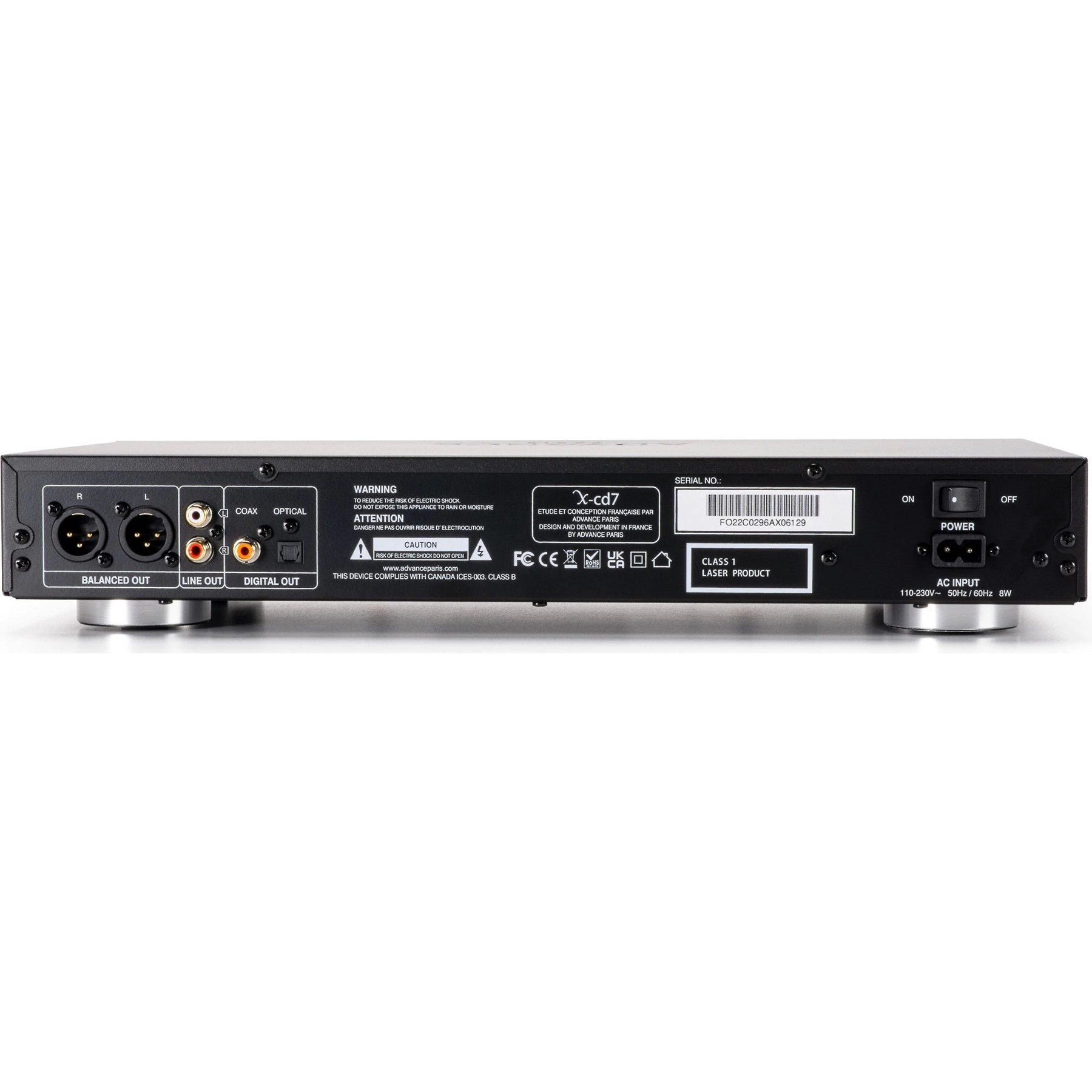 Advance Paris X-CD7 CD Player - Audiolab
