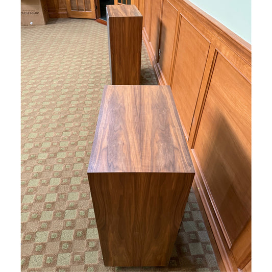 Klipsch Cornwall IV 3-Way 15” Horn-Loaded Loudspeaker pair in American Walnut (Demo)