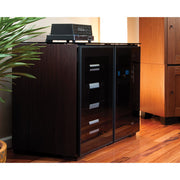 Salamander Oslo 323 Twin-Width AV Cabinet in Black Glass | Best Salamander Oslo 323 Twin-Width AV Cabinet in Black Glass | Salamander Oslo 323 Twin-Width AV Cabinet in Black Glass Reviews | Audiolab Home Audio