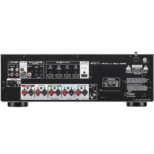 Denon AVR-S570BT 8K Video And Surround Sound 5.2 Channel Receiver | Best Denon AVR-S570BT 8K Video And Surround Sound 5.2 Channel Receiver | Denon AVR-S570BT 8K Video And Surround Sound 5.2 Channel Receiver Reviews | Audiolab Home Audio