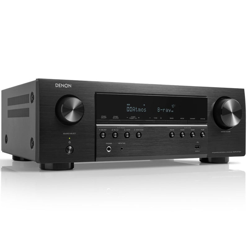 Denon AVR-S770H 7.2 Ch. 8K Home Theater Receiver with HEOS Built-in | Best Denon AVR-S770H 7.2 Ch. 8K Home Theater Receiver with HEOS Built-in | Denon AVR-S770H 7.2 Ch. 8K Home Theater Receiver with HEOS Built-in Reviews | Audiolab Home Audio