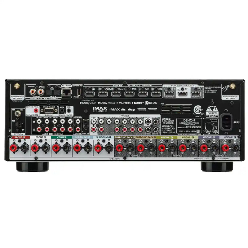 Denon AVR-X3900H 9.4 Ch. AV Receiver - Audiolab