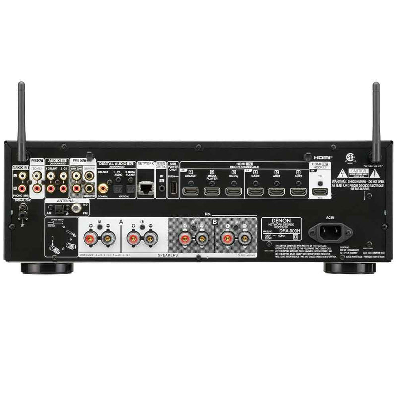 Denon DRA-900H Stereo Receiver with HEOS Music Streaming Built-in | Best Denon DRA-900H Stereo Receiver with HEOS Music Streaming Built-in | Denon DRA-900H Stereo Receiver with HEOS Music Streaming Built-in Reviews | Audiolab Home Audio