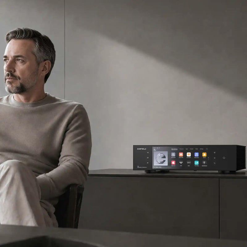 Eversolo T10 Streaming Transport Lifestyle - Audiolab