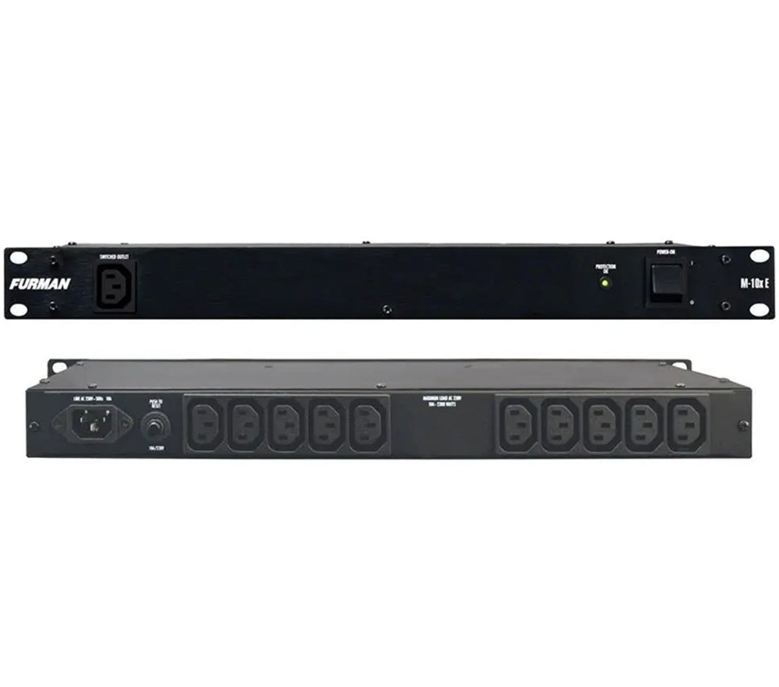Furman M-10x E Rack Mount Power Conditioner | Best Furman M-10x E Rack Mount Power Conditioner | Furman M-10x E Rack Mount Power Conditioner Reviews | Audiolab Home Audio