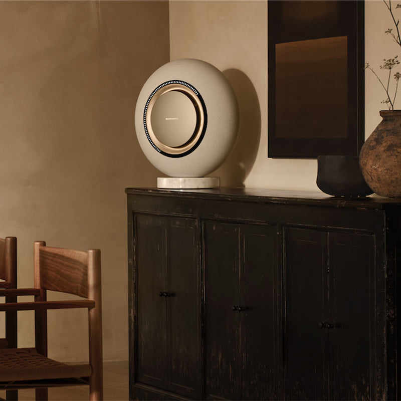 Marantz Grand Horizon Wireless Powered Speaker in Champagne (New Demo) - Audiolab