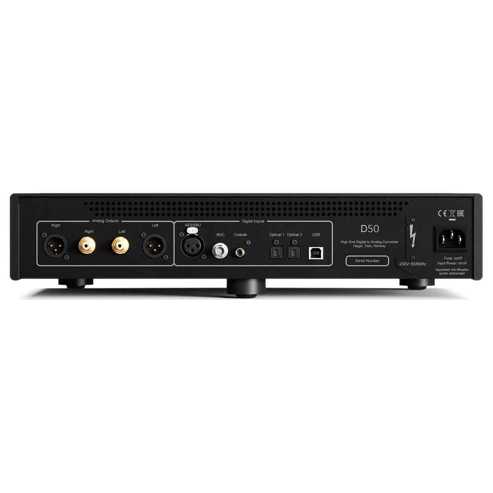 Hegel D50 (The Raven) Reference DAC - Audiolab