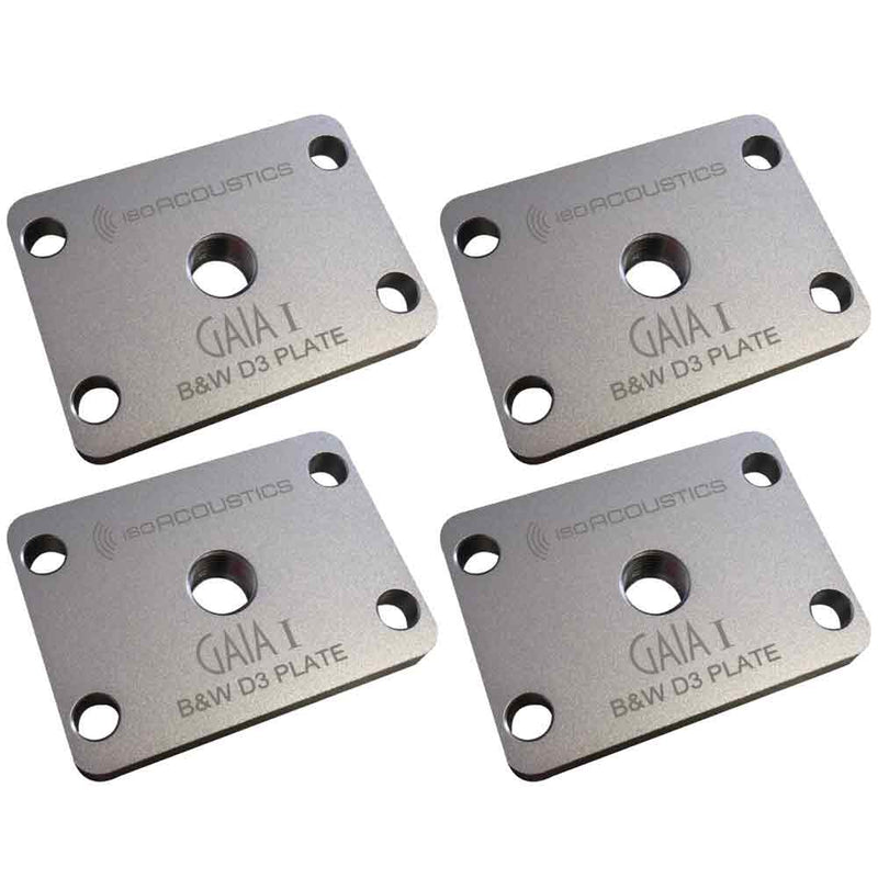 IsoAcoustics GAIA B&W D3/D4 Mounting Plates (Pack of 4) | Best IsoAcoustics GAIA B&W D3/D4 Mounting Plates (Pack of 4) | IsoAcoustics GAIA B&W D3/D4 Mounting Plates (Pack of 4) Reviews | Audiolab Home Audio