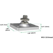IsoAcoustics GAIA B&W D3/D4 Mounting Plates (Pack of 4) | Best IsoAcoustics GAIA B&W D3/D4 Mounting Plates (Pack of 4) | IsoAcoustics GAIA B&W D3/D4 Mounting Plates (Pack of 4) Reviews | Audiolab Home Audio
